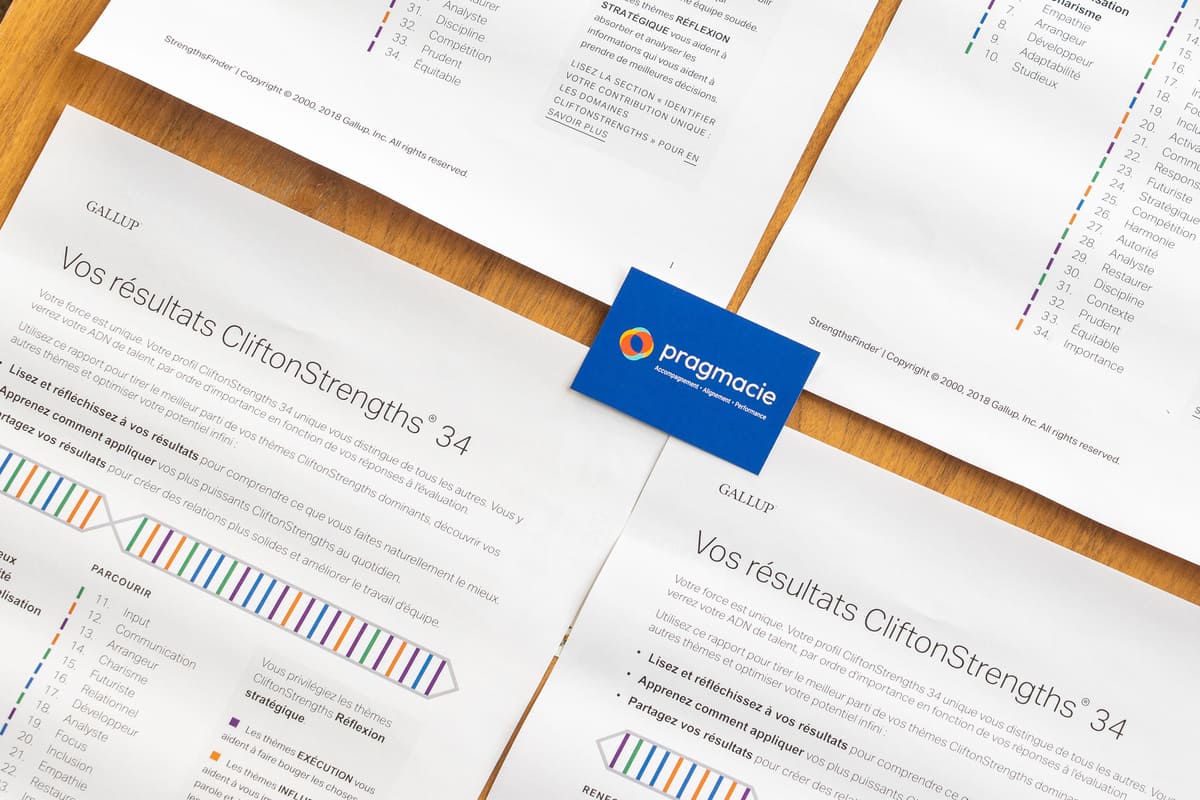 Rapports d'analyse complets Gallup CliftonStrengths 34 en France