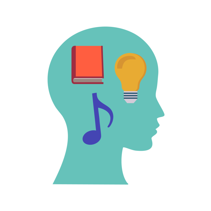 Picto Studieux - Livre ouvert/Courbe Pragmacie